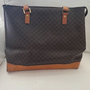 Celine Macadam Canvas Tote